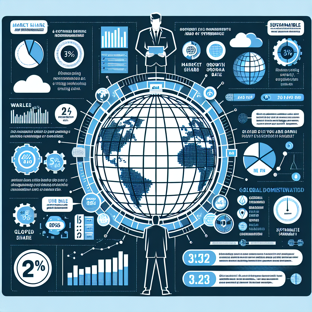 Infographic for GoDaddy's Global Dominance and Sustainable Growth Revealed