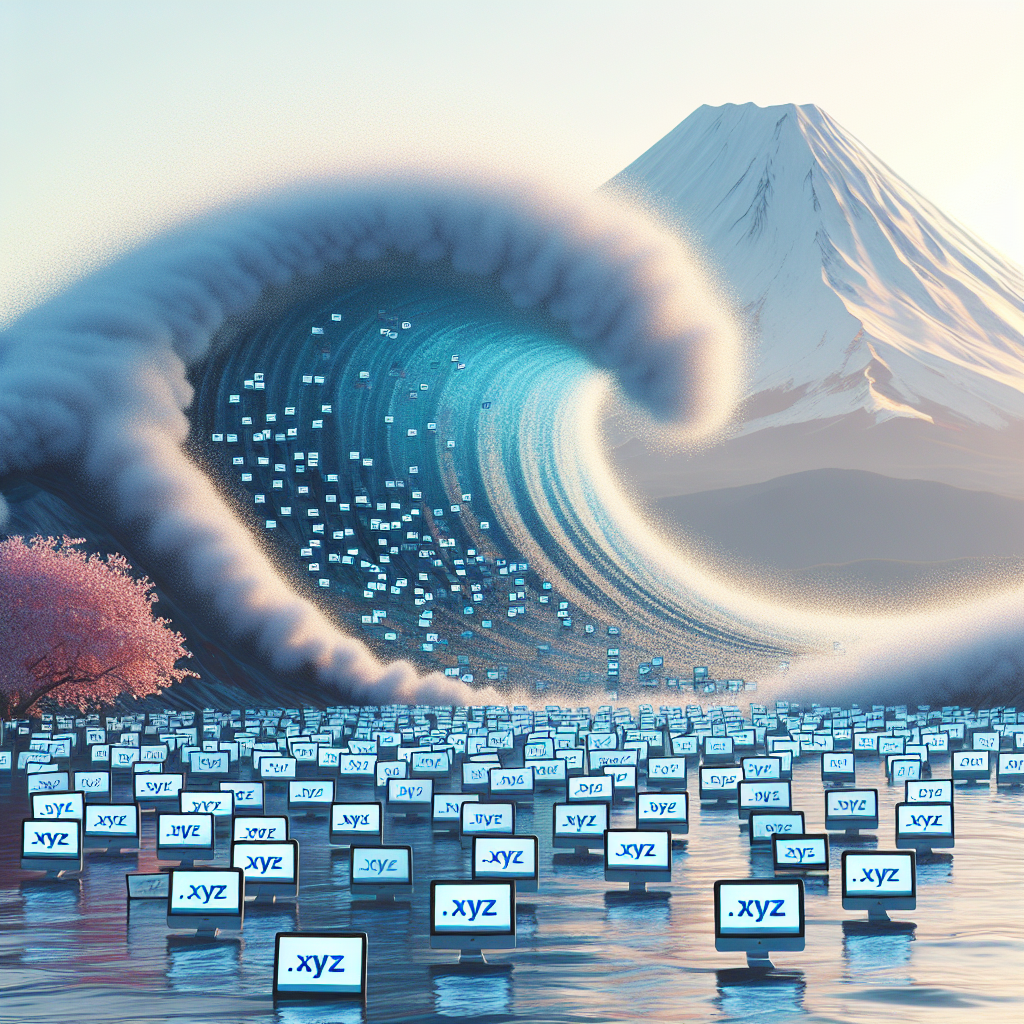 Japanese Registrar Drives .xyz Domain Surge, Tops 5.4M